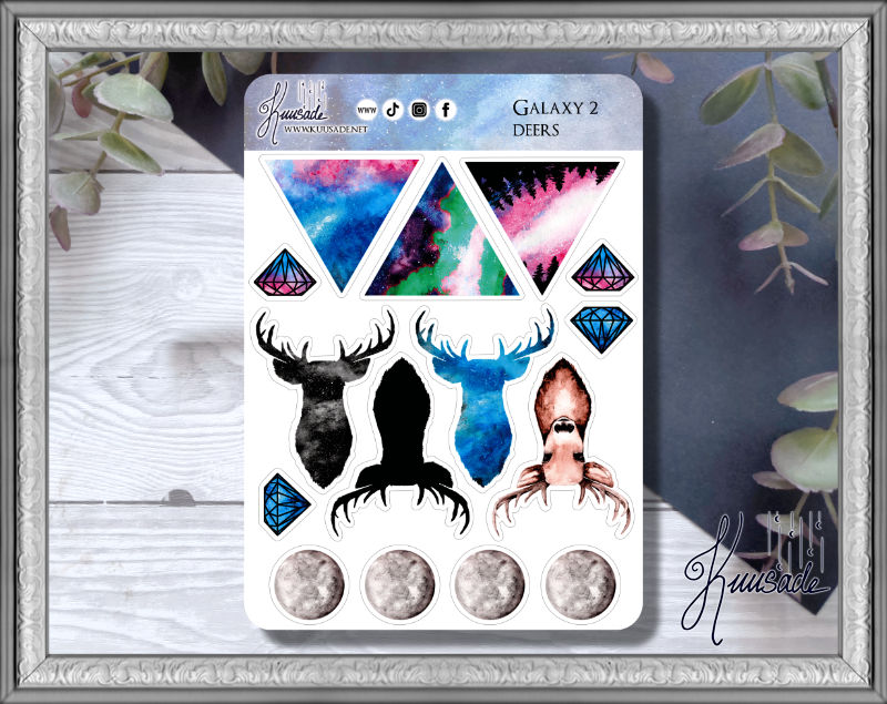 Galaxy Sticker Sheet - Image 3
