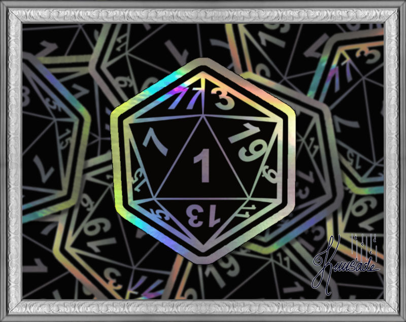 D20 - Fail 1, Holo Vinyylitarra