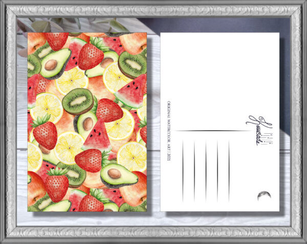 Postikortti, Hedelmät