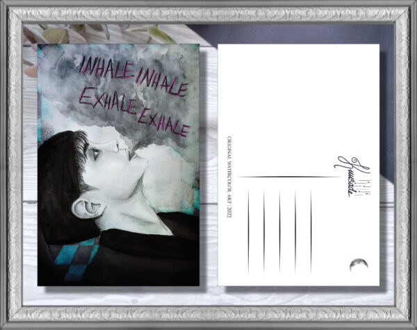 Postikortti, BTS, J-hope, Inhale Exhale fanart