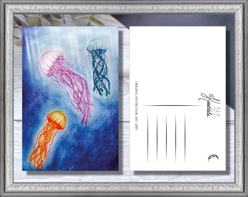 Postikortti, Meduusat