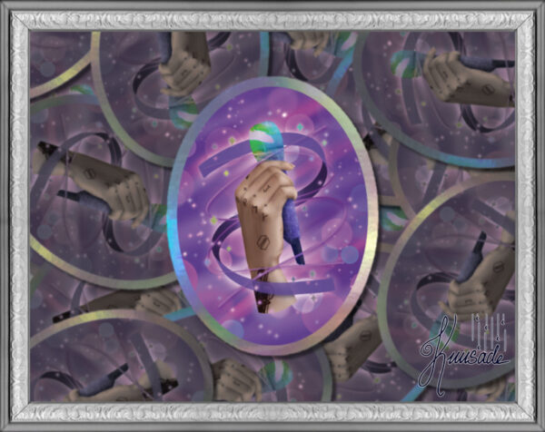 BTS Jeon Jungkook holo Vinyylitarra