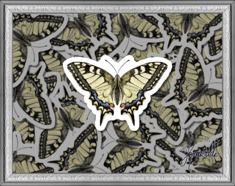 Old World Swallowtail, Vinyl Sticker