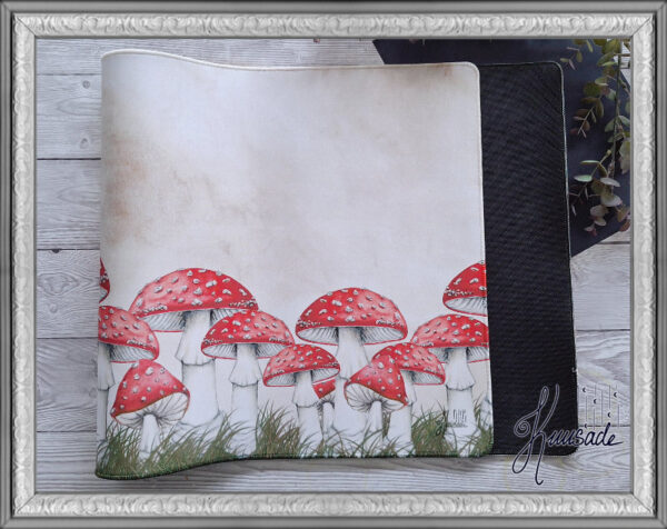 Mousepad 40 x 90cm, Amanita Mushroom