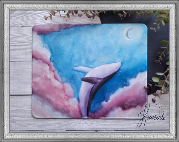 Mousepad 25 x 30cm, Whalesong