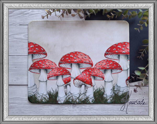 Mousepad 25 x 30cm, Amanita Mushroom