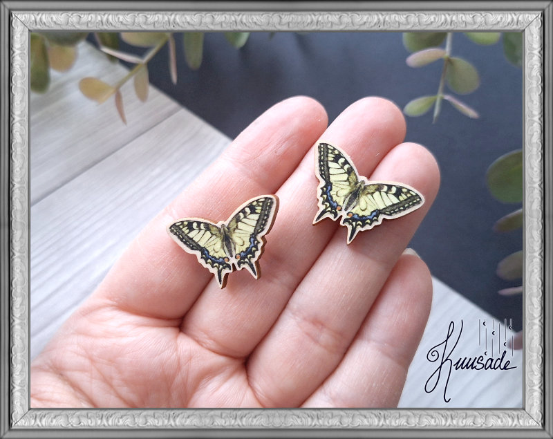 Old World Swallowtail Studs - Image 3