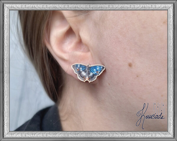 Purple emperor Studs