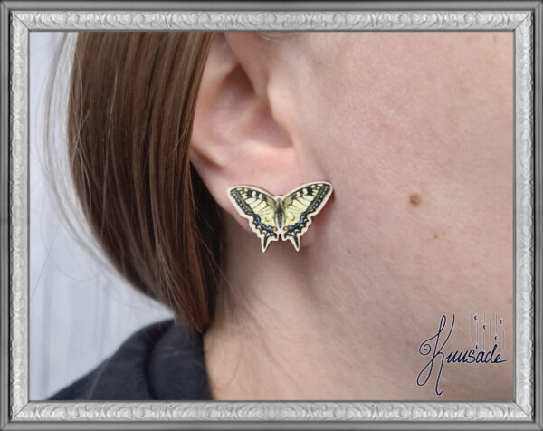 Old World Swallowtail Studs