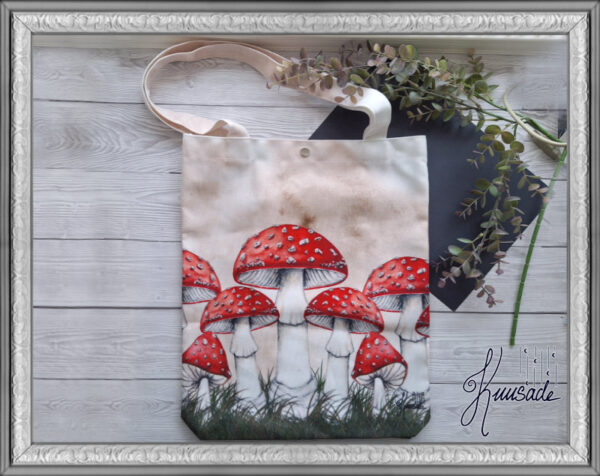 Canvas Totebag Amanita Mushroom
