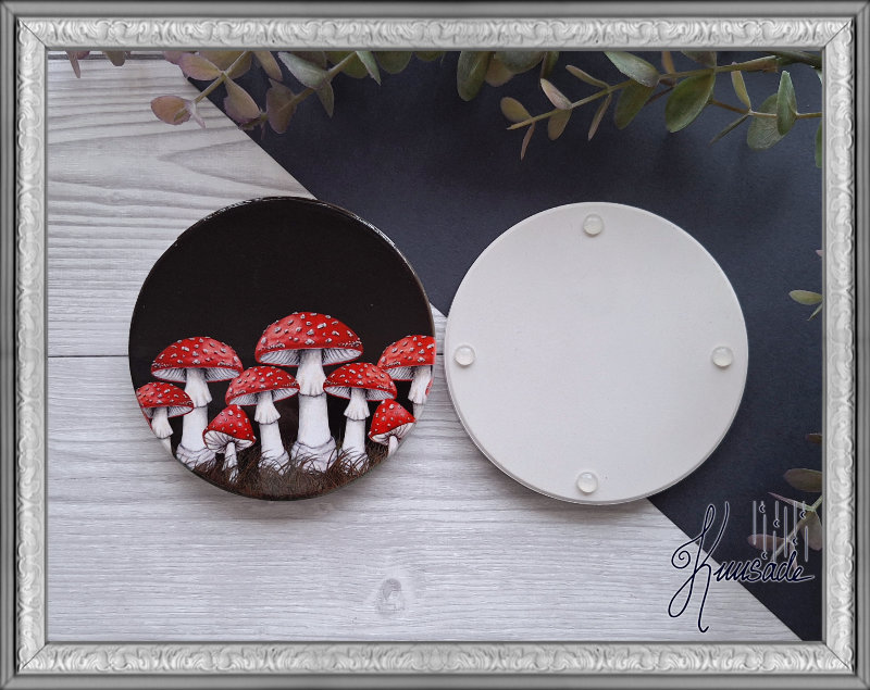 Lasinalunen - Kärpässienet Musta