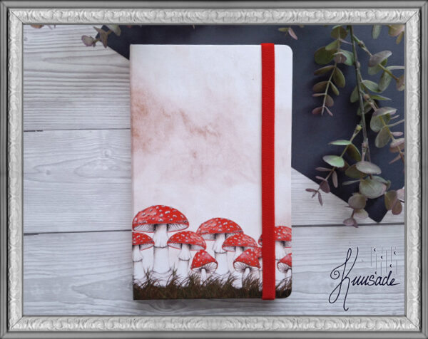 Kovakantinen muistikirja - Kärpässieni