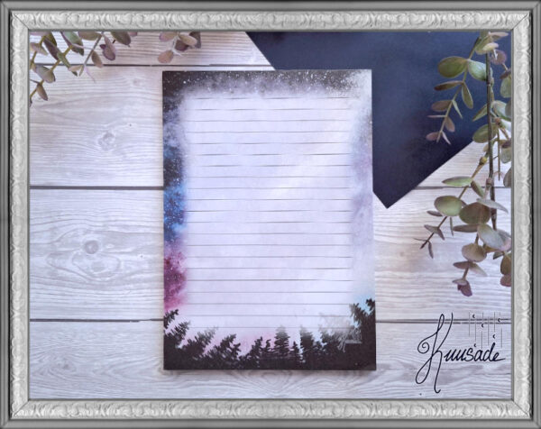 Metsä, Muistilappulehtiö A5