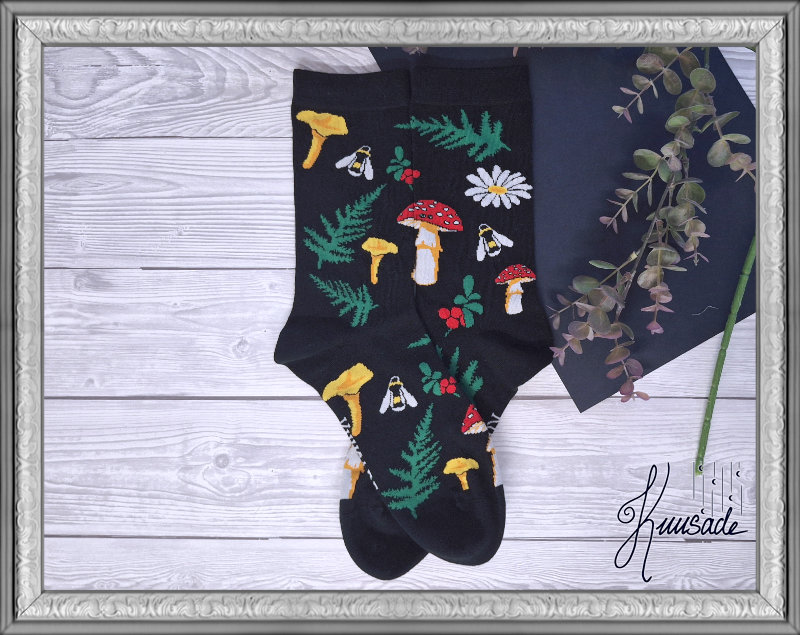 Socks - Mushroom Forest