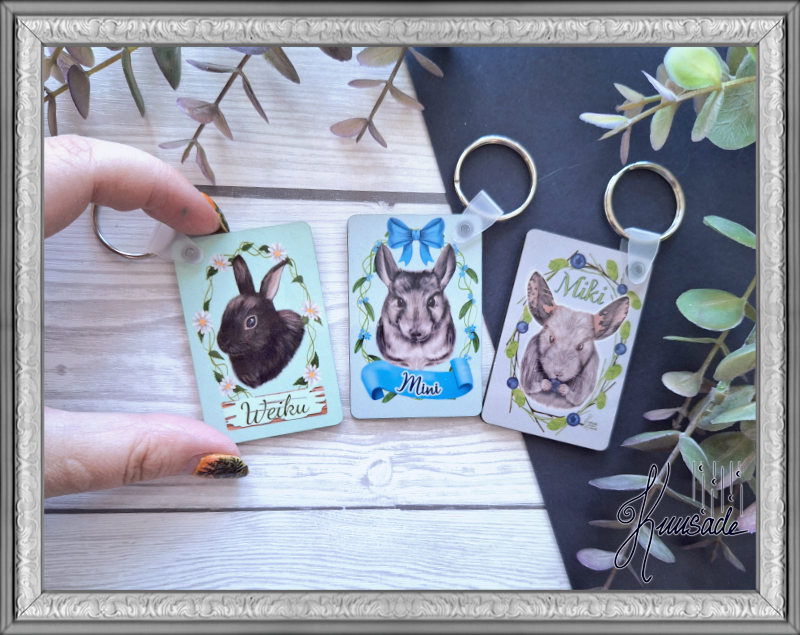 Lemmikki Tilaustyö - Tilaustyöstä painetut Avaimenperät - Image 2