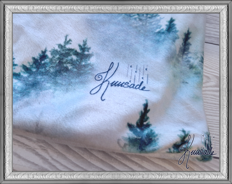 Neliö tyynyliina - Sumu - Image 3