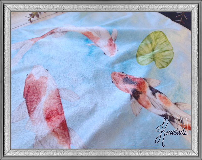 Square pillowcase - Koipond - Image 3