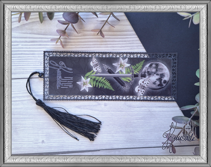 Kuun Ritari Metallinen Kirjanmerkki - Image 2