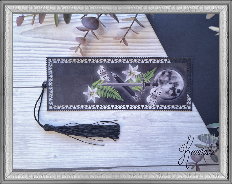 Kuun Ritari Metallinen Kirjanmerkki